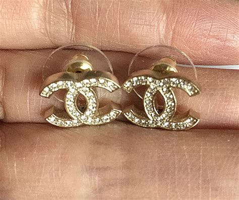 chanel cc earrings fake|how to authenticate Chanel earrings.